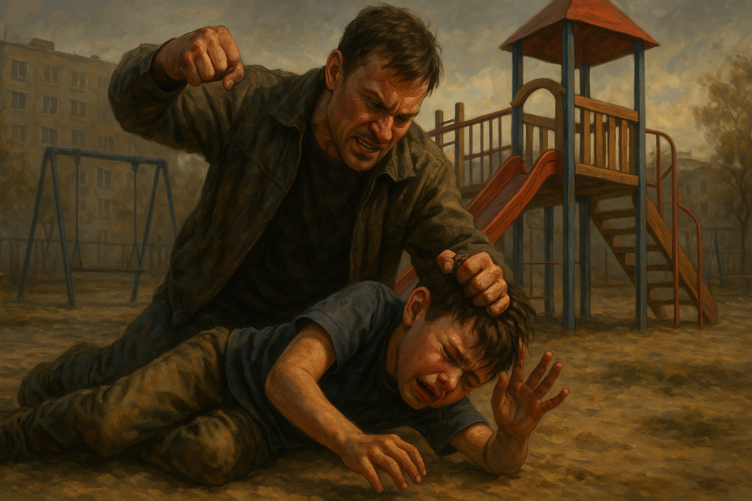 мужчина и ребёнок